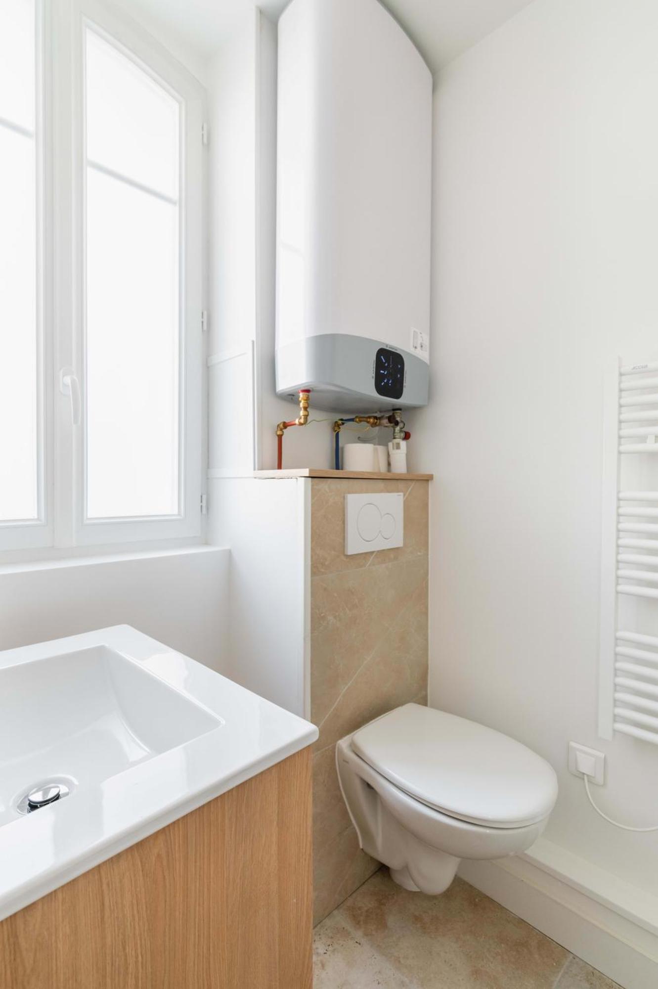 Ferienwohnung 2 Pieces Refait Neuf Metro Jaures - Paris 19 - 4P - Flat-Guest Exterior foto
