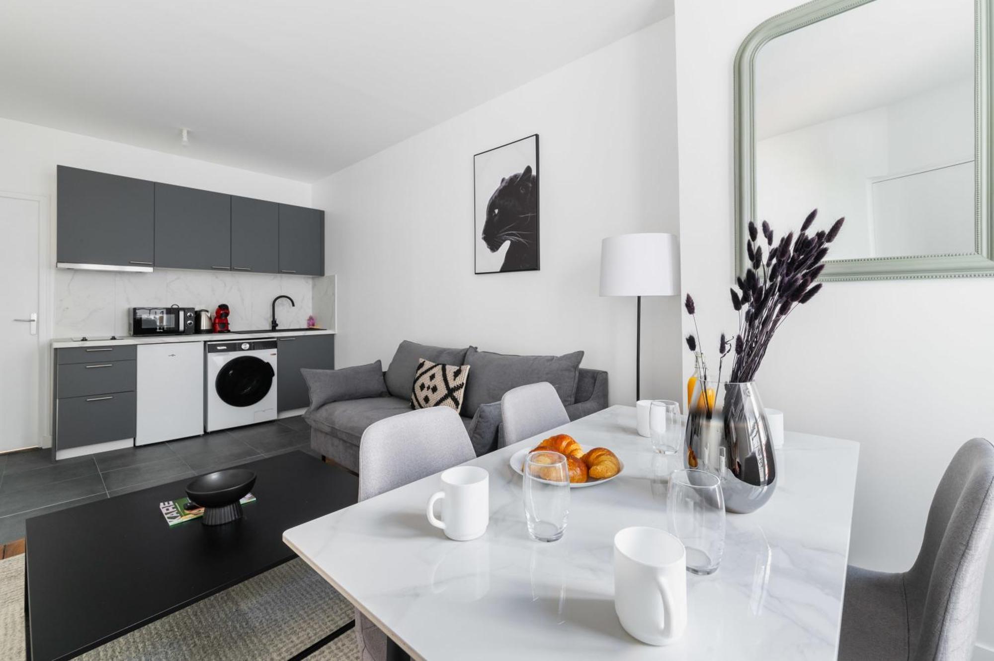 Ferienwohnung 2 Pieces Refait Neuf Metro Jaures - Paris 19 - 4P - Flat-Guest Exterior foto