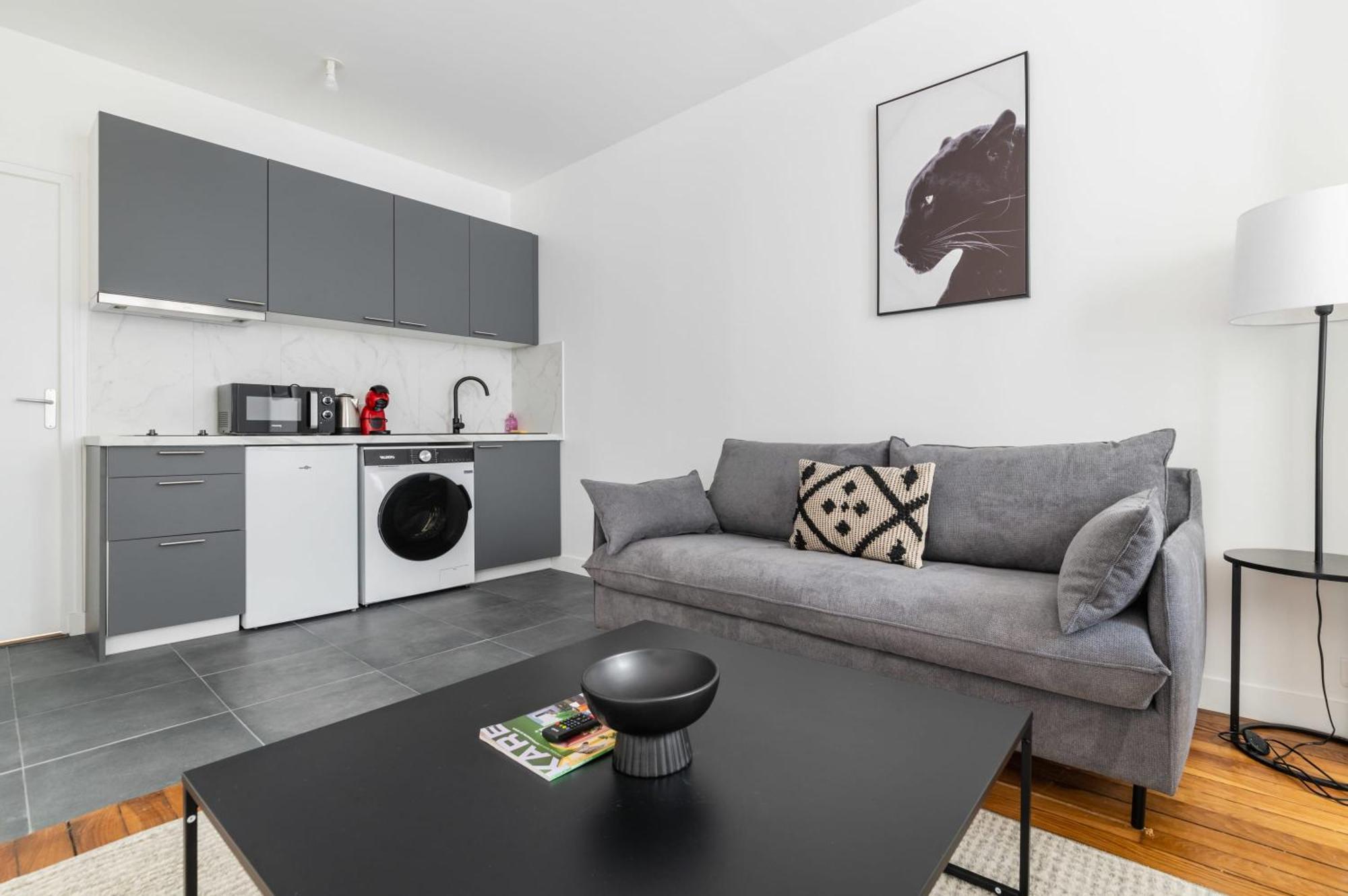 Ferienwohnung 2 Pieces Refait Neuf Metro Jaures - Paris 19 - 4P - Flat-Guest Exterior foto