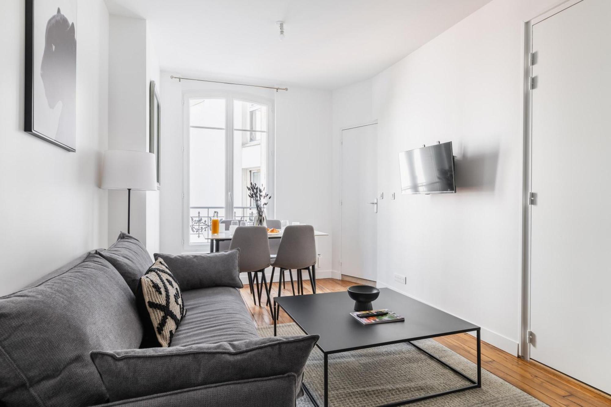 Ferienwohnung 2 Pieces Refait Neuf Metro Jaures - Paris 19 - 4P - Flat-Guest Exterior foto